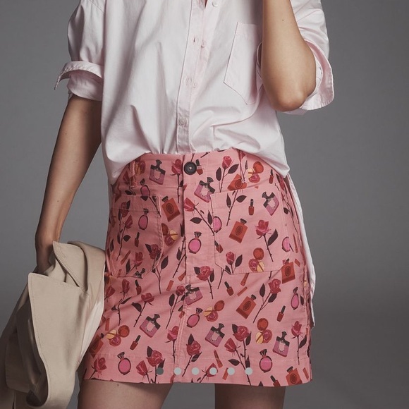 Anthropologie/The Anisa Makhoul Edition Colette Mini Skirt - Picture 1 of 6